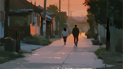 那路，載著歲月的風(fēng)雨