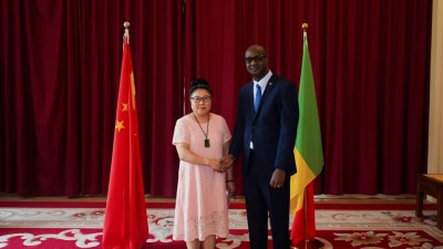 北京御鑫堂中醫(yī)研究院院長于忠新女士受邀出席馬里共和國大使館與利比亞大使館國際中醫(yī)文化交流活動