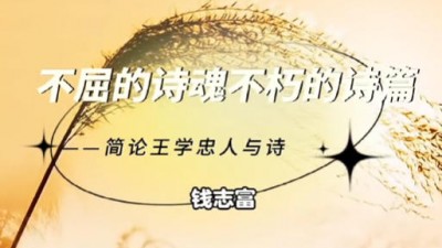 不屈的詩魂不朽的詩篇——簡論王學(xué)忠的詩