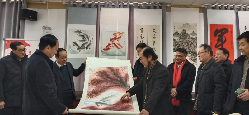 安陽市舉行《2021慶祝退役軍人保障法施行暨安陽戰(zhàn)友情深 筆墨抒懷新春書畫展》活動(dòng)