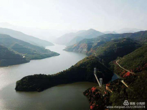 回望石頭河水庫